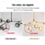 economico Lampadari-multi head magic bean lampadario caldo bianco luce creativa arte moderna soggiorno lampada heteromorphic nordic semplice sfera di vetro molecolare sala da pranzo ac110v ac220v