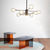 ieftine Design Sputnik-97 cm pandantiv design lanternă candelabru metal sputnik glob imperiu pictat finisaje artistice contemporane 220-240v