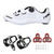 abordables Chaussures Vélo Route-SIDEBIKE Adulte Chaussures Vélo / Chaussures de Cyclisme Respirable Poids Léger Cyclisme sur Route Cyclisme / Vélo Cyclotourisme Noir Blanche Rouge Homme Femme Chaussures Vélo / Chaussures de Cyclisme