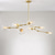 economico Lampadari-multi head magic bean lampadario caldo bianco luce creativa arte moderna soggiorno lampada heteromorphic nordic semplice sfera di vetro molecolare sala da pranzo ac110v ac220v