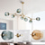 economico Lampadari-multi head magic bean lampadario caldo bianco luce creativa arte moderna soggiorno lampada heteromorphic nordic semplice sfera di vetro molecolare sala da pranzo ac110v ac220v