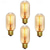 cheap Incandescent Bulbs-6pcs 4pcs Edison Vintage Incandescent Light Bulb Dimmable E26 E27 T45 40W Decorative Bulbs for Wall Sconces Ceiling Light 220-240V 1400-2800k