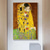 billiga Berömda målningar-jul världsberömda målningsserier 100% handmålade Gustav Klimts kyss abstrakt oljemålning på duk väggbilder för vardagsrum heminredning present