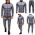 voordelige basis trainingspakken-activewear sets voor heren - winter klassiek geruit trainingspak met lange mouwen - sweatshirtjack met volledige ritssluiting en broek voor heren - stijlvolle sportkleding voor herengymnastiek - kerstcadeaus voor mannen