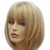 cheap Party Wigs-Synthetic Wig Hathaway Middle Part Wig Blonde Short Curly Golden Blonde Synthetic Hair 12 inch Women Natural Daily Party Wig Halloween Wigs