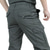 baratos Calças Cargo-Homens Calças Cargo Calça cargo Calças Cintura elástica 6 Bolso Tecido Conforto Ao ar livre Diário Para Noite Moda Roupa de rua Preto Verde Tropa