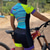 billiga Klädset för kvinnor-Dam Kortärmad Cykeltröja med shorts Triathlondräkt Sommar Elastan Polyester Grön Vit Svart Lappverk Rolig Cykel Träningsdräkter Andningsfunktion Snabb tork Bakficka Svettavvisande sporter Lappverk