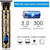 cheap Shaving &amp; Hair Removal-Hair Clippers For Men Hair Trimmer Zero Gapped Cordless Professional Haircut &amp; Grooming Kit for Men Rechargeable LED Display