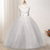 cheap Flower Girl&#039;s Dresses-Kids Girls&#039; Flower Girl Dress Dress Sleeveless Wedding Party Lace Mesh Cute Polyester Maxi Flower Girl&#039;s Dress Colorful purple Color powder White