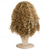 cheap Black &amp; African Wigs-Blonde Wigs for Women Synthetic Wig with Bangs Medium Length Afro Natural Wigs Mix color Wigs