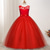 cheap Flower Girl&#039;s Dresses-Kids Girls&#039; Flower Girl Dress Dress Sleeveless Wedding Party Lace Mesh Cute Polyester Maxi Flower Girl&#039;s Dress Colorful purple Color powder White
