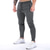 Χαμηλού Κόστους Αθλητικές Φόρμες-ανδρικό γυμναστήριο jogger παντελόνι αθλητική προπόνηση αθλητικό αθλητικό λεπτό βαμβακερό παντελόνι με τσέπες με φερμουάρ darkgrey