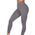 ieftine Jambiere și colanți de yoga-Pentru femei Jambiere Sports Gym Leggings Pantaloni de yoga Spandex Negru Gri Albastru Iarnă Dresuri Ciclism Jambiere Scrisă Controlul abdomenului Uscare rapidă Îmbrăcăminte Îmbrăcăminte Yoga Fitness
