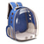 abordables Essentiels de voyage pour chiens-sac à dos de voyage respirant pour animaux de compagnie sac de transport de capsule spatiale sac à dos de randonnée à bulles pour chat&amp;amp; chien (bleu clair)