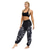 cheap Yoga Pants &amp; Bloomers-Women&#039;s Yoga Pants Harem Bloomers Quick Dry Tie Dye Bohemian Black Yoga Fitness Gym Workout Sports Activewear / Casual / Athleisure
