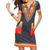 economico moda afrocentrica-Per donna Abiti africani moderni Stampa africana Dashiki Carnevale Mascherata Pop art Adulto Abito Feste, Festival