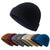 cheap Hiking Clothing Accessories-Men&#039;s Hiking Cap Beanie Hat Warm Winter Hats Outdoor Windproof Warm Soft Thick Skull Cap Beanie Solid Color Woolen Cloth Black Yellow Army Green for Fishing Climbing Running