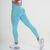 Χαμηλού Κόστους Γιόγκα κολάν &amp; καλσόν-Γυναικεία Κολάν Sports Gym Leggings Παντελόνι για γιόγκα Σπαντέξ Ζανγκκίνγκ χαμογελαστό παντελόνι Σκούρο πράσινο παντελόνι γελαστό Παντελόνι Sky Blue Smiley Χειμώνας Καλσόν Ποδηλασία Κολάν / Αθλητικό