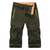 cheap Trousers &amp; Shorts-Men&#039;s Hiking Shorts Hiking Pants Trousers Military Outdoor Ripstop Below Knee Pants / Trousers Capri Pants Bottoms ArmyGreen Gray-black Blue khaki Work Fishing Climbing M L XL XXL XXXL