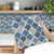 cheap Tile stickers-10 PCS Imitation Epoxy Tile Sticker Color Lantern Wall Sticker House Renovation Diy Self-adhesive Pvc Wallpaper Painting Kitchen Waterproof And Oilproof Wall Sticker