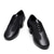cheap Latin Shoes-Women's Black Patent Leather Latin Dance Shoes – Breathable Mesh Lace-Up Ballroom Performance Shoes with Suede Sole for Salsa and Tango