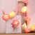 preiswerte USB-Lichterketten-3M 6m Lichterkette 20 40 LEDs Rose String Licht 1 Set Warmes Weiß Weihnachten Neujahr Party Dekorativ Urlaub USB angetrieben AA-Batterien angetrieben