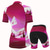 cheap Cycling Jersey &amp; Shorts / Pants Sets-21Grams® Women&#039;s Short Sleeve Cycling Jersey with Shorts Mountain Bike MTB Road Bike Cycling Red Graphic Design Bike Quick Dry Moisture Wicking Sports Graphic Patterned Nature &amp; Landscapes Clothing
