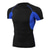cheap Running Tops-Men&#039;s Short Sleeve Compression Shirt Running Shirt Running Base Layer Patchwork Tee Tshirt Top Athletic Athleisure Summer Spandex Moisture Wicking Quick Dry Breathable Fitness Gym Workout Running