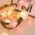 preiswerte USB-Lichterketten-3M 6m Lichterkette 20 40 LEDs Rose String Licht 1 Set Warmes Weiß Weihnachten Neujahr Party Dekorativ Urlaub USB angetrieben AA-Batterien angetrieben