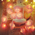 preiswerte USB-Lichterketten-3M 6m Lichterkette 20 40 LEDs Rose String Licht 1 Set Warmes Weiß Weihnachten Neujahr Party Dekorativ Urlaub USB angetrieben AA-Batterien angetrieben