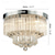 cheap Chandeliers-45cm Crystal Chandelier DIY Modernity Luxury Globe K9 Crystal Pendant Lighting Hotel Bedroom Dining Room Store Restaurant LED Pendant Lamp Indoor Crystal Chandeliers Lighting