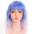 cheap Costume Wigs-Pink Wigs for Women Synthetic Wig Deep Wave Neat Bang Wig Pink Short A1 A2 A3 A4 A5 Synthetic Hair Women‘s Cosplay Party Fashion Pink Purple Carnival Wig