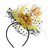 cheap Fascinators-Fascinators Kentucky Derby Hat Feather Special Occasion Party / Evening Ladies Day Melbourne Cup Cocktail Flower Style Elegant With Feather Polka Dot Headpiece Headwear