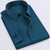 Χαμηλού Κόστους Επίσημα πουκάμισα-Ανδρικά Πουκάμισο Επίσημο Πουκάμισο Μονόχρωμο Απορρίπτω Causal Καθημερινά Κουμπί-Κάτω Μακρυμάνικο Άριστος Δουλειά Απλός Πράσινο του τριφυλλιού Λευκό Μαύρο