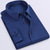 voordelige Nette overhemden-Voor heren Overhemd Effen Strijkijzer Casual Dagelijks Button-omlaag Lange mouw Tops Zakelijk Eenvoudig Groen Wit Zwart