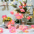 preiswerte USB-Lichterketten-3M 6m Lichterkette 20 40 LEDs Rose String Licht 1 Set Warmes Weiß Weihnachten Neujahr Party Dekorativ Urlaub USB angetrieben AA-Batterien angetrieben