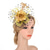 cheap Fascinators-Fascinators Kentucky Derby Hat Feather Special Occasion Party / Evening Ladies Day Melbourne Cup Cocktail Flower Style Elegant With Feather Polka Dot Headpiece Headwear