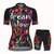 cheap Cycling Jersey &amp; Shorts / Pants Sets-21Grams® Women&#039;s Short Sleeve Cycling Jersey with Shorts Mountain Bike MTB Road Bike Cycling Black Graphic Design Bike Quick Dry Moisture Wicking Sports Graphic Patterned Funny Clothing Apparel