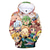 economico Grafica di personaggi di cartoni animati e film-I sette peccati capitali Cosplay Costume cosplay Felpa con cappuccio Anime Pop art Stampe Harajuku Grafica Per Per uomo Per donna Per adulto Ritorno a scuola