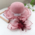 economico Cappelli da Festa-Cappelli Copricapi Cappelli di Paglia Cappello a Secchiello di Tulle Paglia  Mistura Cappello di Paglia Cappello da Sole Casual Vacanze Kentucky Melbourne Cup Stile Vintage Elegante Con Applicazioni
