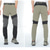 abordables Pantalones y shorts-Hombre Pantalones para senderismo Retazos Verano Al aire libre Ajuste regular Secado rápido Transpirable Eslático Resistencia al desgaste Elastán Prendas de abajo Verde Ejército Gris Caqui Negro Caza