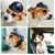 baratos Coleiras, Arnês e Guias-Capacete para animais de estimação novo capacete de motocicleta acessórios para cães e gatos chapéu de brinquedo para animais de estimação acessórios para cães para cães pequenos capacete para cães