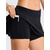 cheap Skorts-Women&#039;s Running Skirt Athletic Skorts Sports Shorts Shorts Bottoms Solid Colored Quick Dry Moisture Wicking 2 in 1 with Phone Pocket Side Pockets White Black Gray / Stretchy / Athleisure