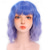 cheap Costume Wigs-Pink Wigs for Women Synthetic Wig Deep Wave Neat Bang Wig Pink Short A1 A2 A3 A4 A5 Synthetic Hair Women‘s Cosplay Party Fashion Pink Purple Carnival Wig