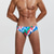 お買い得  メンズ水着-男性用 スイムショーツ スイムブリーフ 速乾性 水着 ボトムズ ドローストリング 水泳 ウォータースポーツ アスレチック 塗装 3D印刷 春 夏