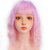 cheap Costume Wigs-Pink Wigs for Women Synthetic Wig Deep Wave Neat Bang Wig Pink Short A1 A2 A3 A4 A5 Synthetic Hair Women‘s Cosplay Party Fashion Pink Purple Carnival Wig