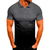billige Golfklær-herre poloskjorte golfskjorte raskt tørr polo t-skjorte med vanlig passform fukttransporterende topp kortermet lett pustende skjorte med gradientfarge for tennis, golf løping atletisk trening