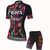 cheap Cycling Jersey &amp; Shorts / Pants Sets-21Grams® Women&#039;s Short Sleeve Cycling Jersey with Shorts Mountain Bike MTB Road Bike Cycling Black Graphic Design Bike Quick Dry Moisture Wicking Sports Graphic Patterned Funny Clothing Apparel