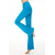ieftine Pantaloni și flori de yoga-Pentru femei Talie Înaltă Pantaloni de yoga Picior Larg Larg pe Picior Pantaloni Uscare rapidă Confortabil la umezeală Culoare solidă Gri Închis Peacock Lake Blue H00109 Rosu Capital Bumbac Yoga