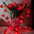 preiswerte USB-Lichterketten-3M 6m Lichterkette 20 40 LEDs Rose String Licht 1 Set Warmes Weiß Weihnachten Neujahr Party Dekorativ Urlaub USB angetrieben AA-Batterien angetrieben